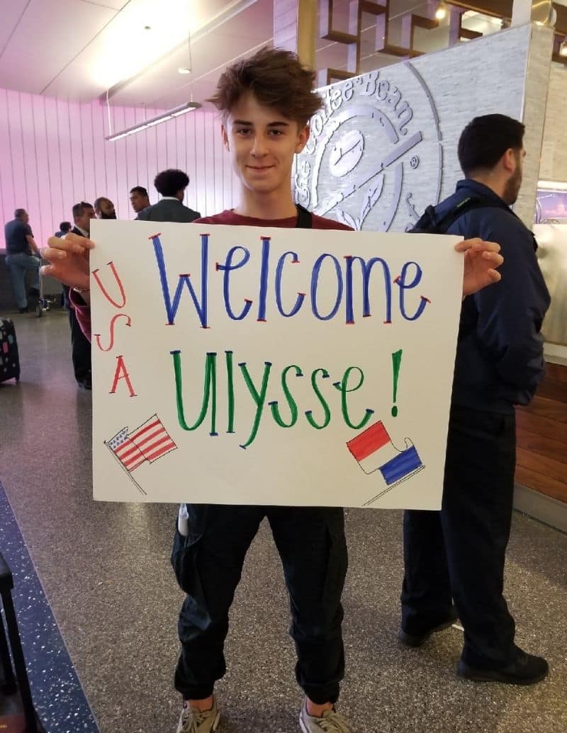Hosting a short-term exchange student from France